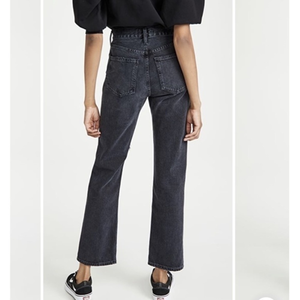 AGOLDE Lana Mid Rise Vintage Straight Jeans - Picture 4 of 9
